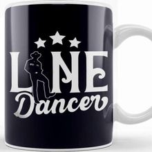 Baskı Dükkanı Line Dancer Choreographer Western Country Music Linedance Kupa