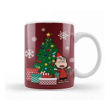 Baskı Dükkanı Linus Van Pelt Around The Christmas Tree Peanuts Kupa