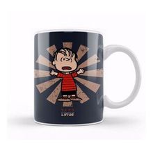 Baskı Dükkanı Linus Van Pelt Retro Japanese Kupa
