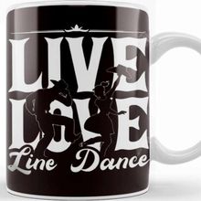 Baskı Dükkanı Live Line Dance Love Choreographer Western Country Music Kupa