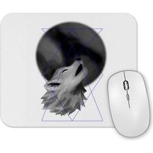 Baskı Dükkanı Lobo Uivando Mouse Pad