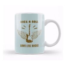 Baskı Dükkanı Long Live Rock N' Roll 01 Kupa