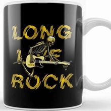 Baskı Dükkanı Long Live Rock N' Roll 02 Kupa