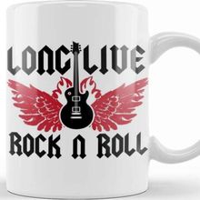 Baskı Dükkanı Long Live Rock N' Roll 04 Kupa