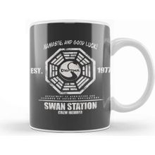 Baskı Dükkanı Lost Dharma Swan Station Crew Member Kupa