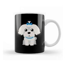 Baskı Dükkanı Maltese Dog Gift for Owner Maltese Dog Lover Kupa