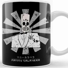 Baskı Dükkanı Manny Retro Japanese Grim Fandango Kupa