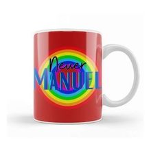 Baskı Dükkanı Manuel Neuer Vintage Retro Rainbow Style Kupa