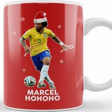 Baskı Dükkanı Marcel Hohoho Vieira Football Christmas Kupa