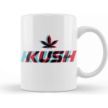 Baskı Dükkanı Marijuana Kush Hologram Kupa