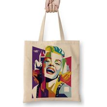 Baskı Dükkanı Marilyn Monroe 05 Bez Çanta