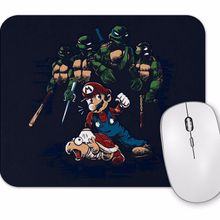 Baskı Dükkanı Mario x Tartarugas Mouse Pad