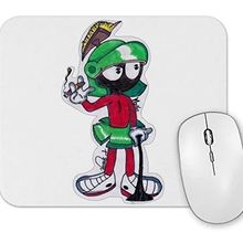 Baskı Dükkanı Marvin the Martian Smoking Mouse Pad