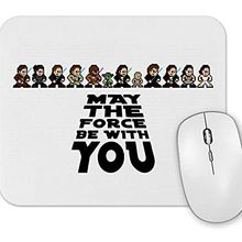 Baskı Dükkanı May the Force Be With You 8 Bits Mouse Pad