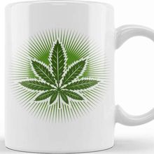 Baskı Dükkanı Medical Marijuana Leaf Kupa