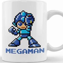 Baskı Dükkanı Megaman Pixel Character Kupa