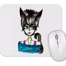 Baskı Dükkanı Menina Gata Mouse Pad