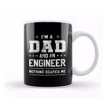 Baskı Dükkanı Mens Dad and Engineer Funny Fathers Gift Ideas 02 Kupa