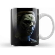 Baskı Dükkanı Michael Myers Porselen Kupa