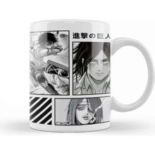 Baskı Dükkanı Mikasa And Eren Jaeger Attack On Titan Kupa