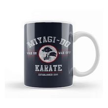 Baskı Dükkanı Miyagi Do Karate Kid Wax On Wax Off Kupa