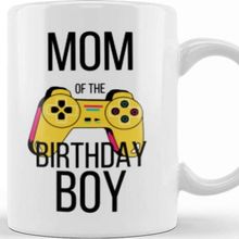 Baskı Dükkanı Mom Of The Birthday Boy Video Gamer Kupa
