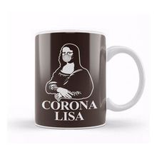 Baskı Dükkanı Mona Lisa Virus Pun Kupa