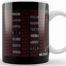 Baskı Dükkanı Money Heist White Names Kupa