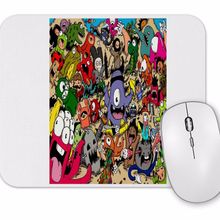 Baskı Dükkanı Monstros Coloridos Mouse Pad