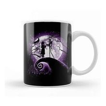Baskı Dükkanı Moonlight Nightmare (Purple) Kupa