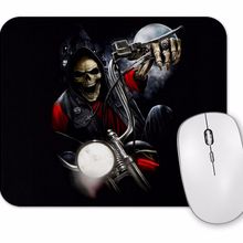 Baskı Dükkanı Moto Caveira Mouse Pad