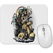 Baskı Dükkanı Motorcycle Punk Mouse Pad