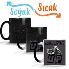 Baskı Dükkanı Muscle Up 02 Sihirli Porselen Kupa