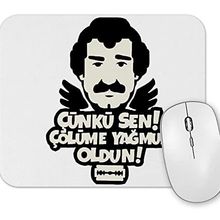 Baskı Dükkanı Müslüm Gürses Çünkü Sen Çölüme Yağmur Oldun Mouse Pad