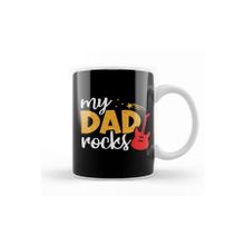 Baskı Dükkanı My Dad Rocks Happy Fathers Day Funny Dad Gifts For Birthday Kupa