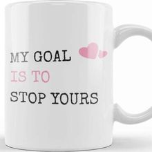 Baskı Dükkanı My Goal Is To Stop Yours Goalie Defender Kupa