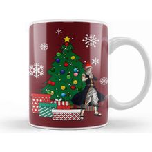 Baskı Dükkanı Natsu Dragneel Around The Christmas Tree Kupa