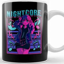 Baskı Dükkanı Nightcore Japanese Music Anime Aesthetic Manga Edm Kupa