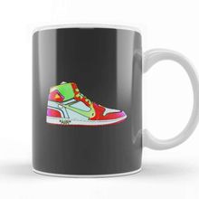 Baskı Dükkanı Nike Jordan 1 Off White Neon Kupa