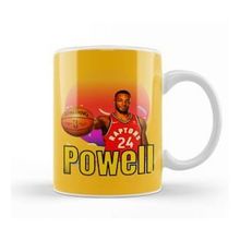 Baskı Dükkanı Norman Powell Vintage Art Legend Basketball Gft Kupa