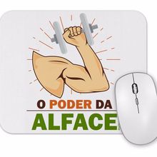 Baskı Dükkanı O Poder Da Alface Vegan Power Mouse Pad