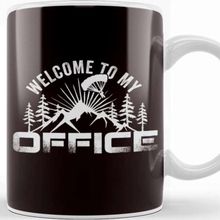 Baskı Dükkanı Office Sky Paraglider Parachute Skydiving Paragliding Flying Kupa