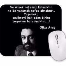 Baskı Dükkanı Oğuz Atay Yaşamak Mouse Pad