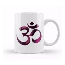 Baskı Dükkanı Om Spiritual Symbol Yoga Meditation Kupa