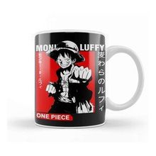 Baskı Dükkanı One Piece Mugiwara No Luffy 01 Kupa