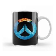 Baskı Dükkanı Overwatch Galaxy Silhouette Kupa