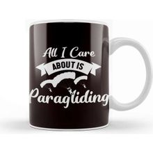 Baskı Dükkanı Paragliding Paraglider Skydiving Flying Parachute Skydiver Kupa