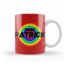 Baskı Dükkanı Patrick Ewing Basketball Gifts Vintage Retro Rainbow Quotes For Boys And Dad Kupa