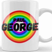 Baskı Dükkanı Paul George Basketball Gifts Vintage Retro Rainbow Quotes For Boys And Ddad Kupa