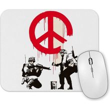 Baskı Dükkanı Peace Soldiers Mouse Pad